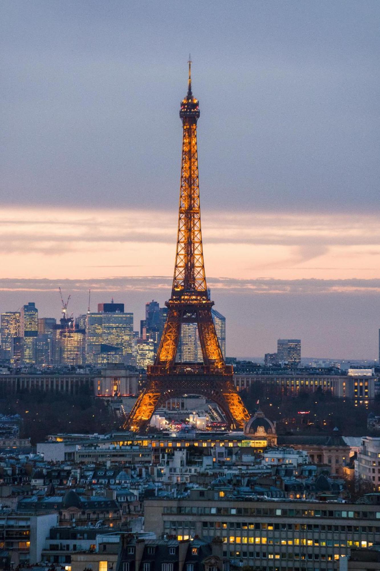 Paris Luxury Apartment 75M2 With Eiffel Tower View, 1 Min Metro, Parking Luaran gambar