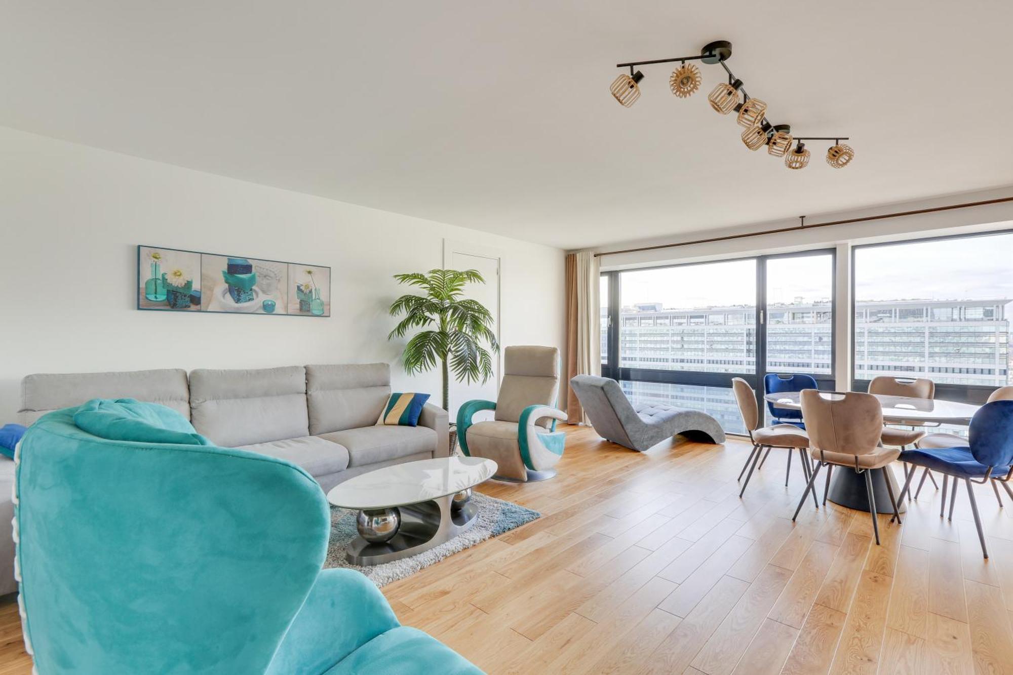 Paris Luxury Apartment 75M2 With Eiffel Tower View, 1 Min Metro, Parking Luaran gambar